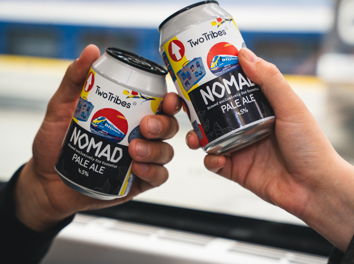 NOMAD Pale Ale > Eurostar collaborate with Two Tribes Brewery