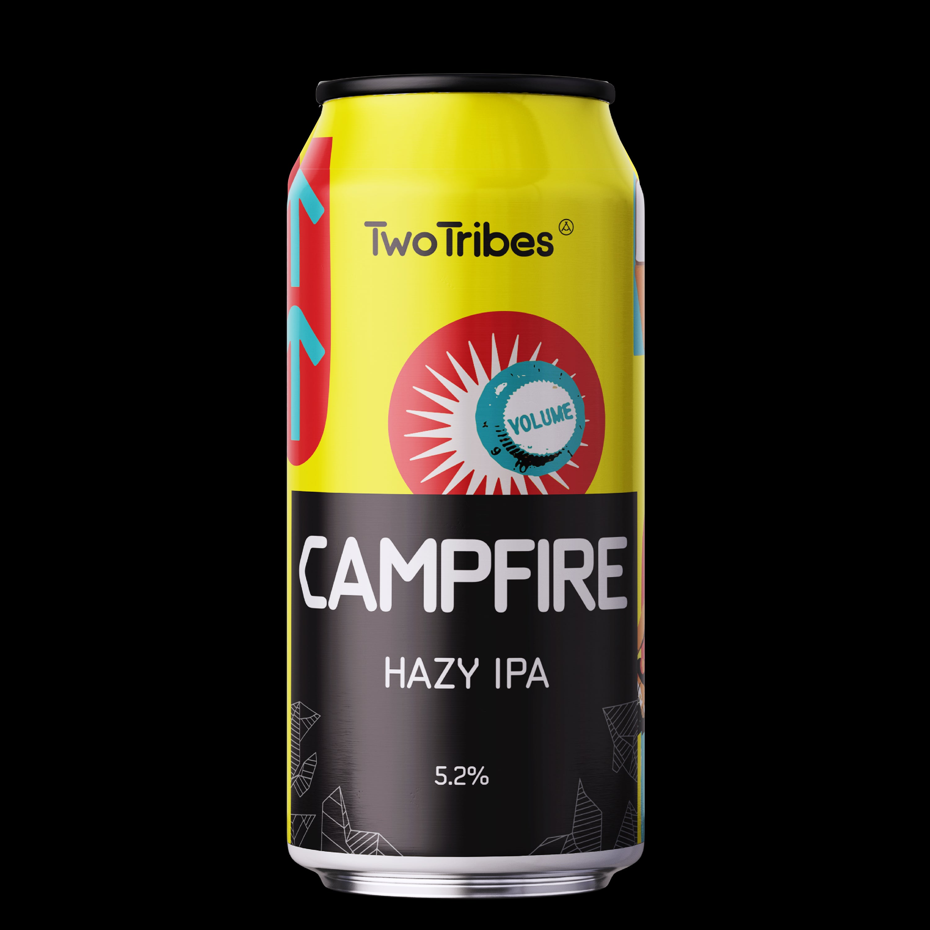 Two Tribes CAMPFIRE 440ml  Hazy IPA - Two Tribes